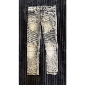 Steve Jeans Boys’ Size 10 Charcoal Gray & Black Skinny Fit